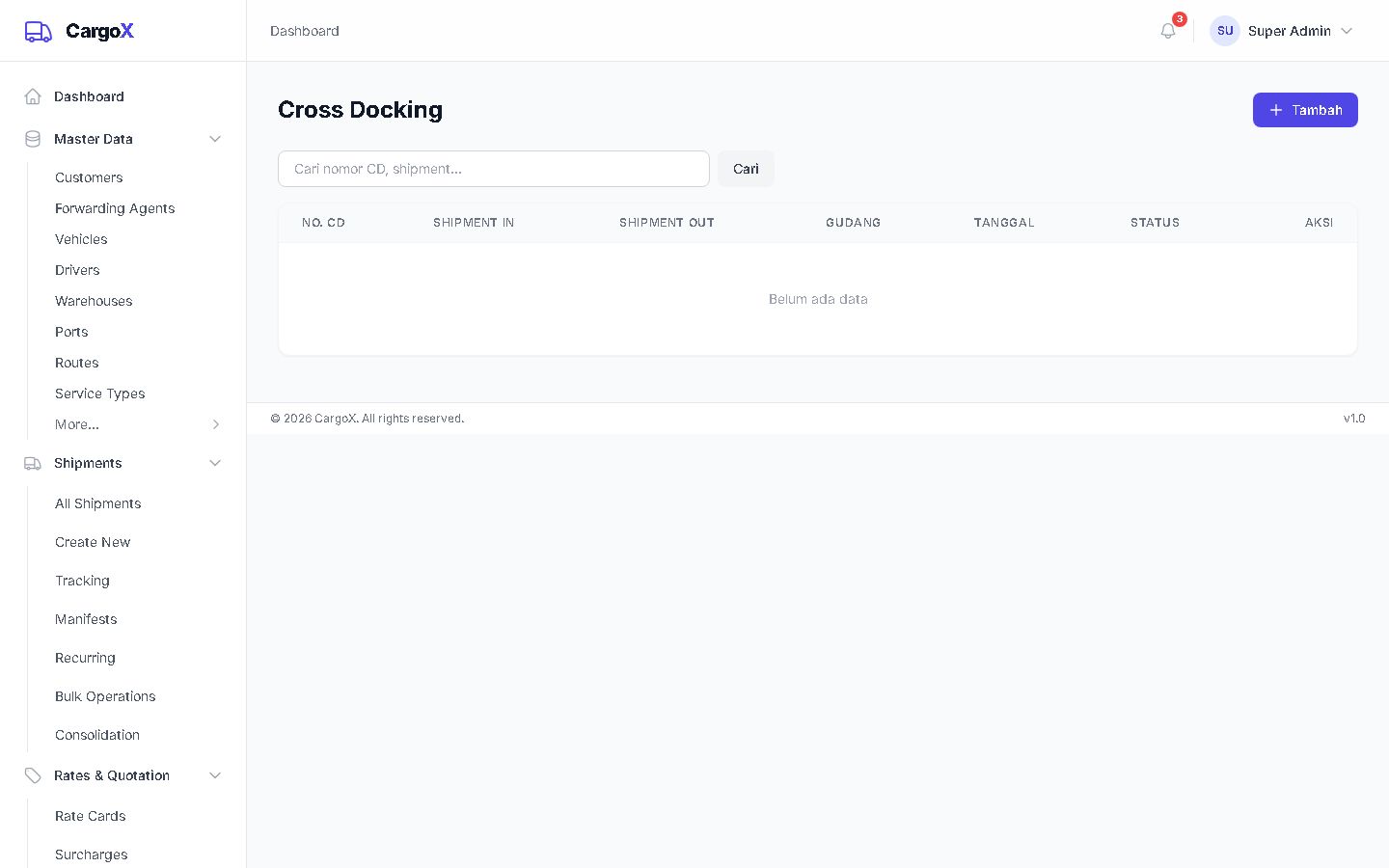 Cross Docking